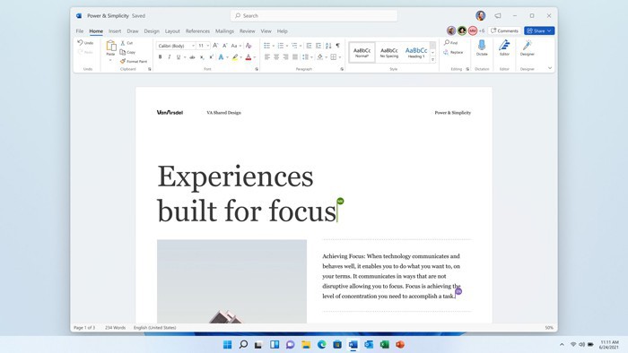 Office 2021 professional Plus Real time co authoring 1