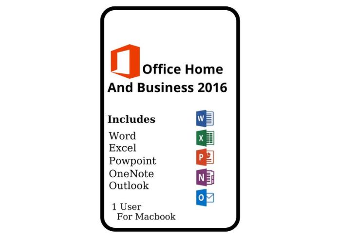 Office Home And Business 2016 key