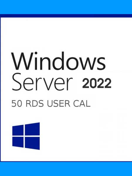 Windows Server 2022 Remote Desktop Services User Connections 50 Cal Key Global buy
