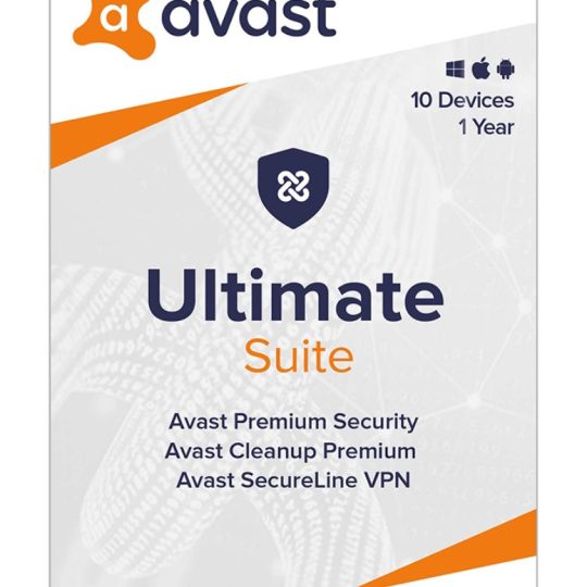 Avast Ultimate Suite 2021 1 year 10 devices worldwide