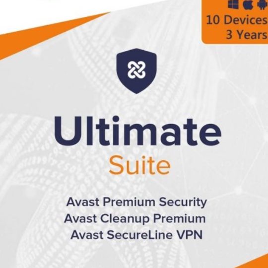 Avast Ultimate Suite 2021 3 years 10 devices